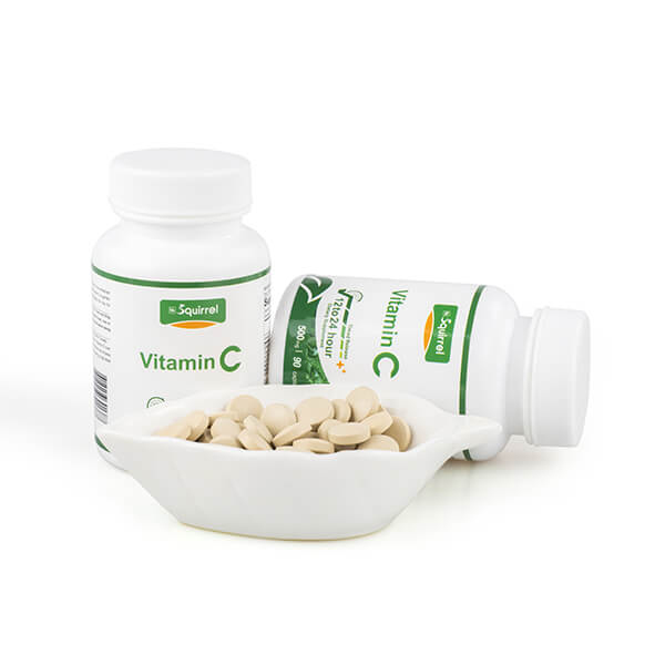 Vitamin C 500 Mg 90 Tablets Skin Whitening Timed Release Caplet