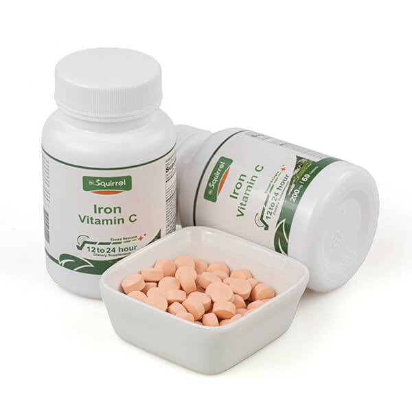 Vitamin C 200 Mg With Iron 50 Mg 60 Tablets Timed Release Tablets