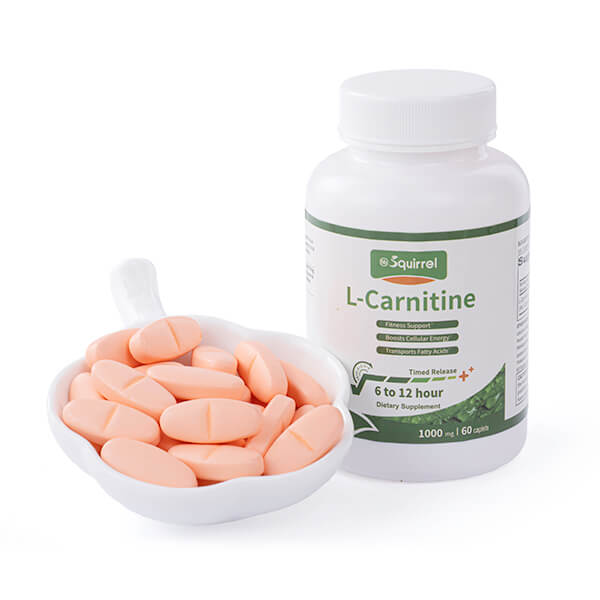 Health Food L-Carnitine 1000 Mg 60 Tablets Timed Release Tablet