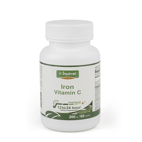 Two best friends - Iron 50 mg and Vitamin C 200 mg controlled release tablets